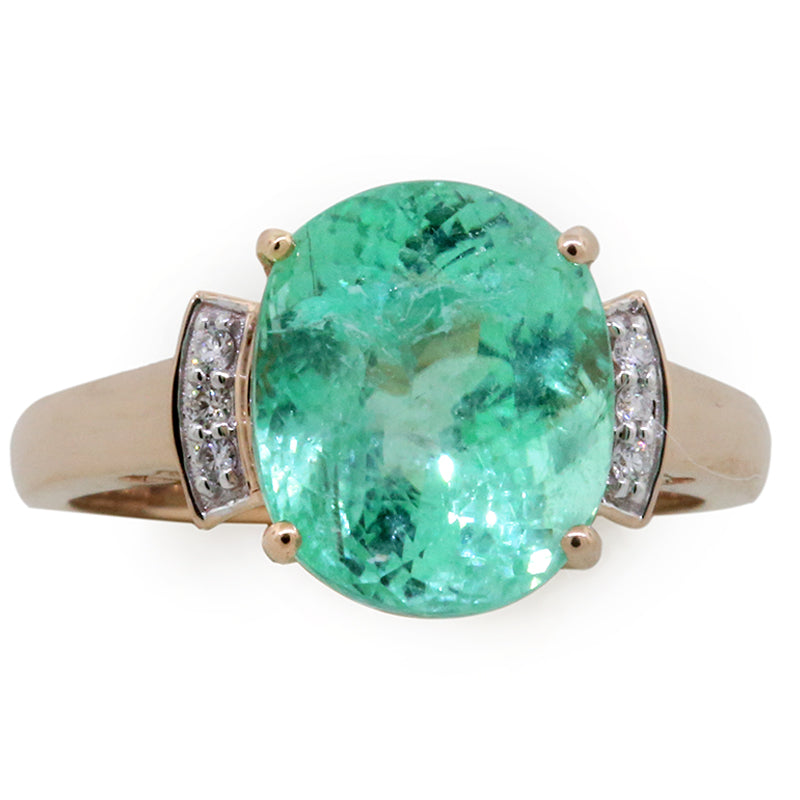 Nigerian Paraiba Tourmaline Ring